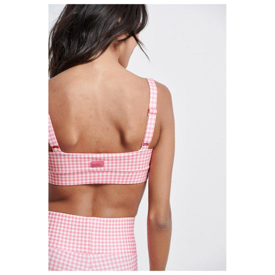 Bodytalk Γυναικείο μπουστάκι Flash Vichy Sports Bra Stable Cups